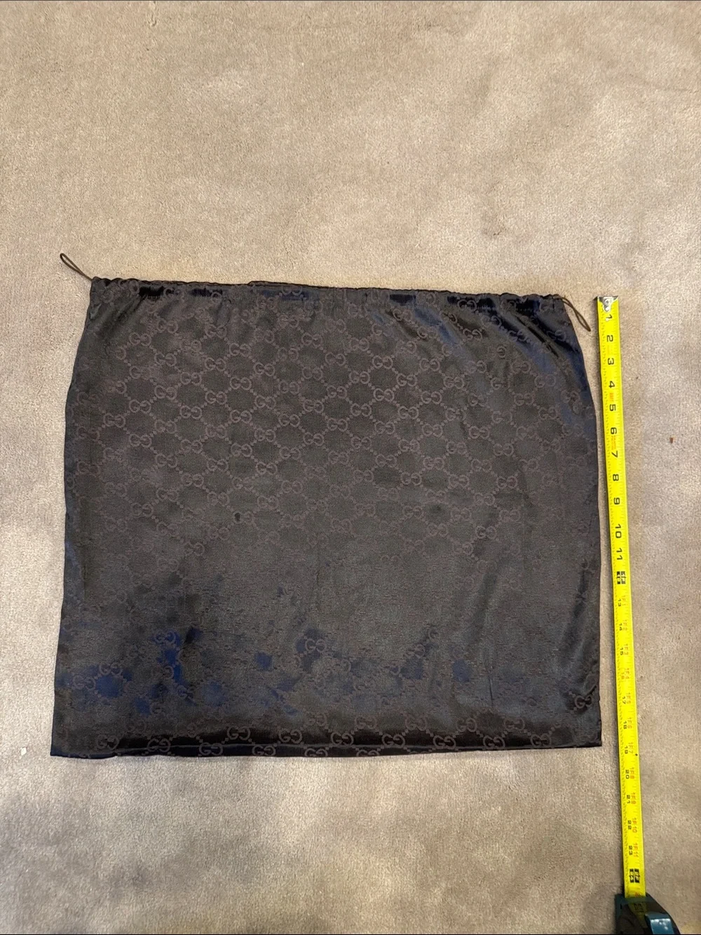 Gucci GG Brown Monogram dustbag